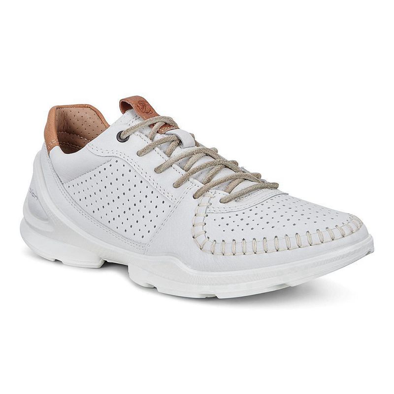 Women Flats Ecco Biom Street - Sneakers White - India DRJPGH038